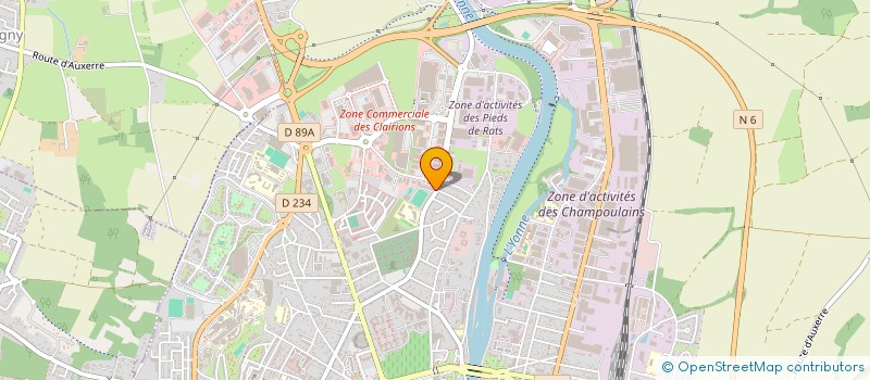 localisation de l'entreprise CARTON PLEIN à AUXERRE