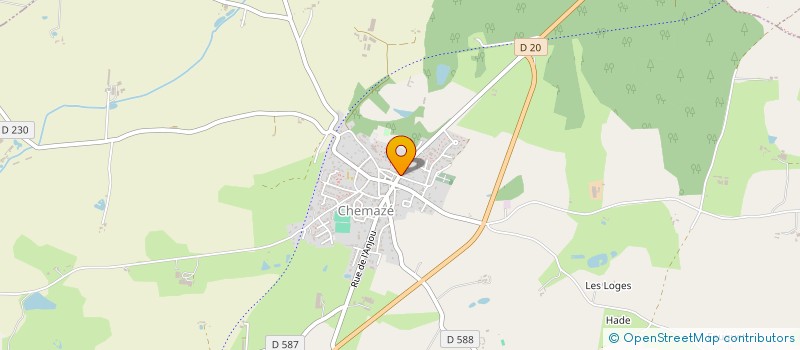 localisation de l'entreprise CARTON PLEIN à PREE-D'ANJOU