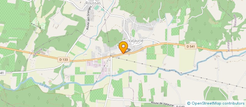 localisation de l'entreprise CARTONNAGES BES à GRIGNAN