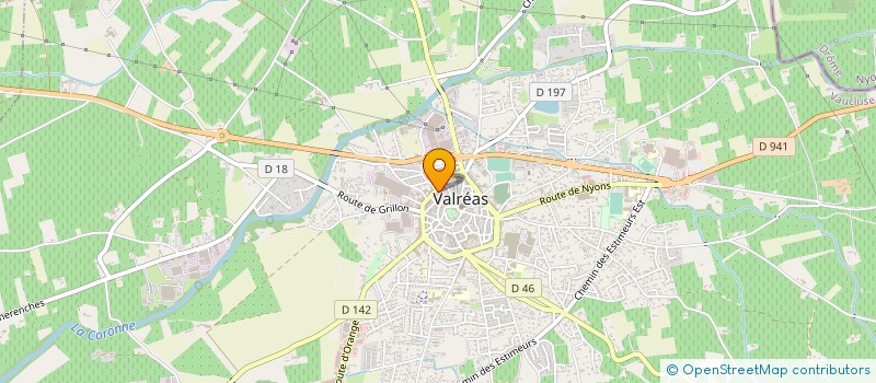 localisation de l'entreprise CARTONNAGES DES MOLIERES à VALREAS