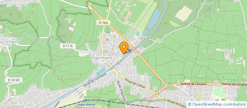 localisation de l'entreprise CARTONNAGES DINE à INGERSHEIM