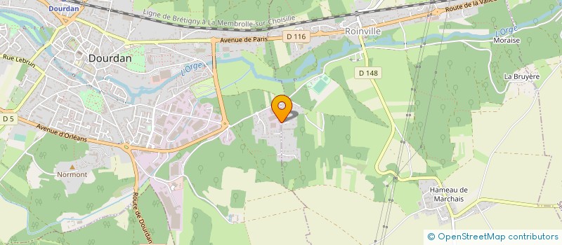 localisation de l'entreprise CARTONNAGES DU VAL D'ORGE à DOURDAN