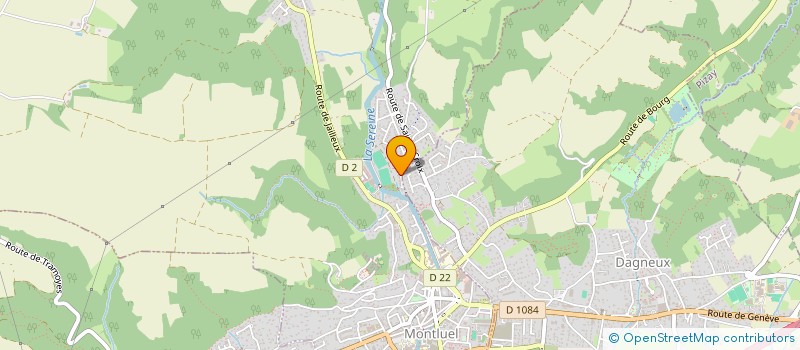 localisation de l'entreprise CARTONNAGES MONTS LYONNAIS à MONTLUEL