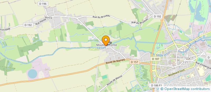 localisation de l'entreprise CARTONNAGES VAILLANT à LAMBRES
