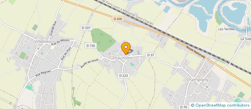localisation de l'entreprise CARTONNERIE DU TONNERROIS à CHAUMONT