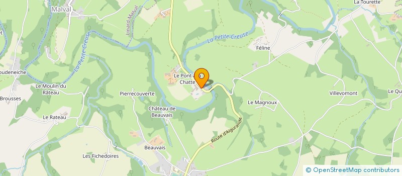 localisation de l'entreprise CARTONNERIE JEAN FG  BONNAT