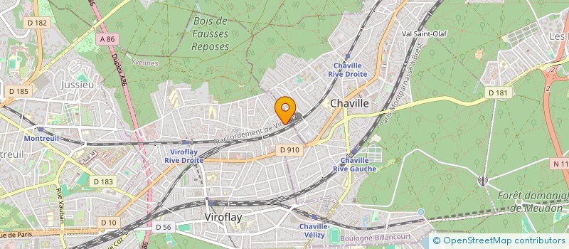 localisation de l'entreprise CARTONS PLEINS DEMENAGEMENTS à VELIZY-VILLACOUBLAY
