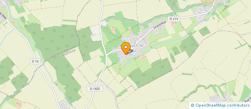 localisation de l'entreprise CARTOUCHE à RANSPACH-LE-HAUT