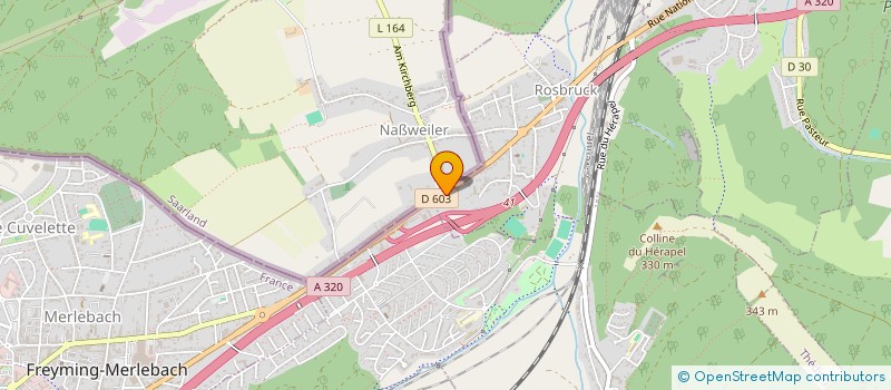 localisation de l'entreprise CARTOUCHES ENCRES ET TONERS  ROSBRUCK