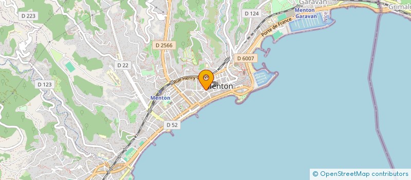 localisation de l'entreprise CARTOUCHES SERVICES à MENTON