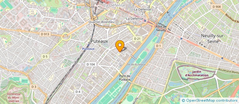 localisation de l'entreprise CARTRY  PUTEAUX