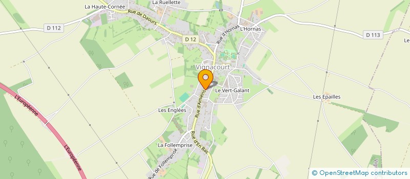 localisation de l'entreprise CARUEL SC  VIGNACOURT