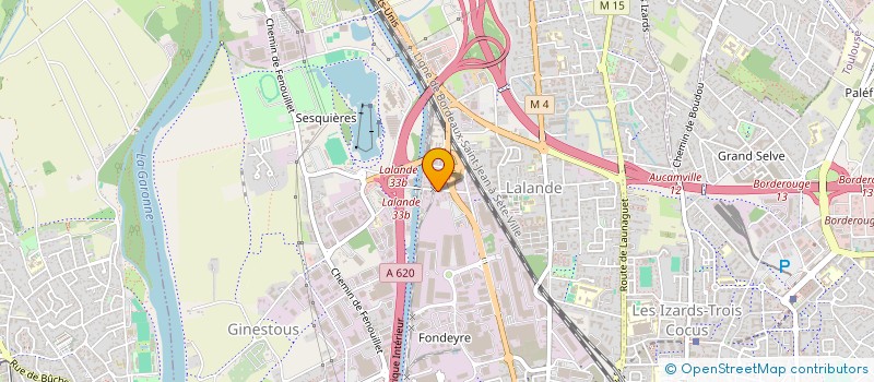 localisation de l'entreprise CARUNIVERS  TOULOUSE