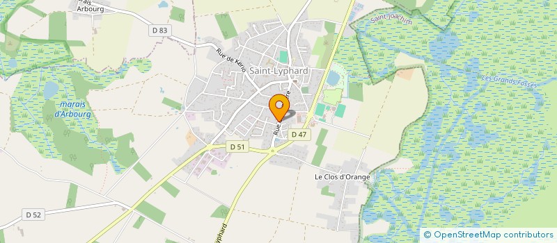 localisation de l'entreprise CARUOS IMMOBILIER à HERBIGNAC