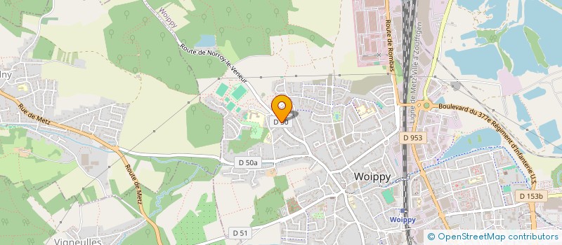 localisation de l'entreprise CARUSO BATIMENT SERVICE  WOIPPY