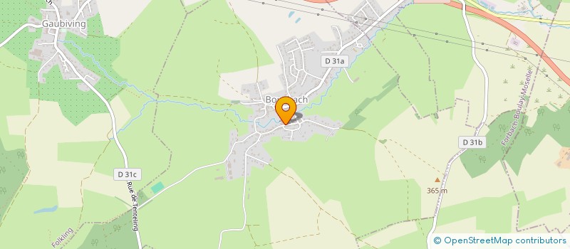 localisation de l'entreprise CARUSO ELECTROMENAGERS S.E  BOUSBACH