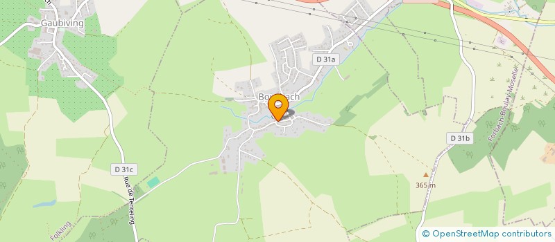 localisation de l'entreprise CARUSO PIECES DETACHEES  BOUSBACH