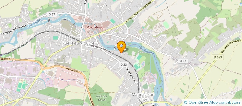 localisation de l'entreprise CARVAJAL EXPERTISES à MAGNAC-SUR-TOUVRE