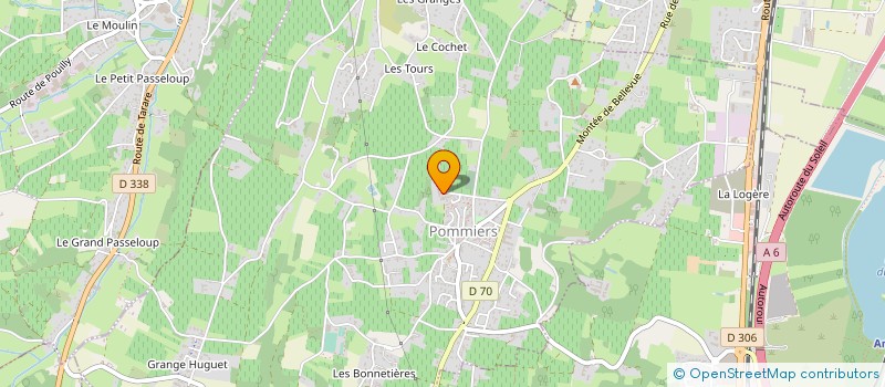 localisation de l'entreprise CARVALHO ET GASPAR  POMMIERS