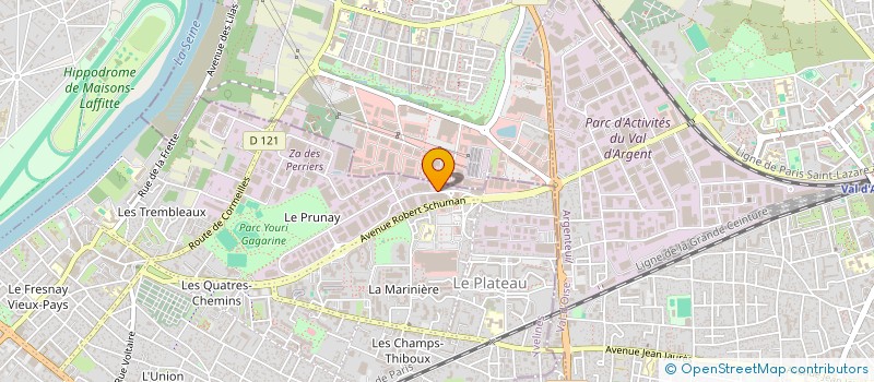 localisation de l'entreprise CARVALHO MECANIQUE à SARTROUVILLE