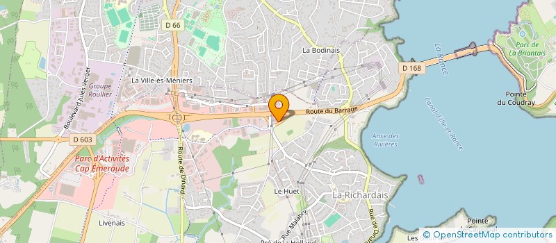 localisation de l'entreprise CARVAN  LA RICHARDAIS