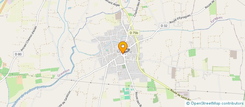 localisation de l'entreprise CARVARO  MAILLANE