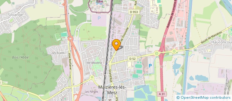 localisation de l'entreprise CARVENTIS  MAIZIERES-LES-METZ