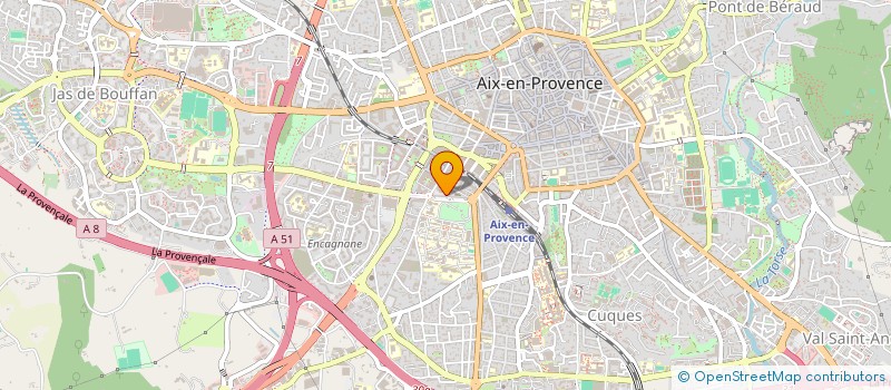 localisation de l'entreprise CARVER à AIX-EN-PROVENCE