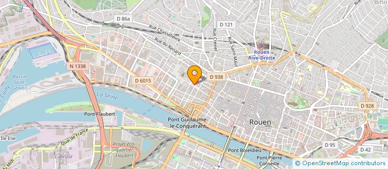 localisation de l'entreprise CARVILLE  ROUEN