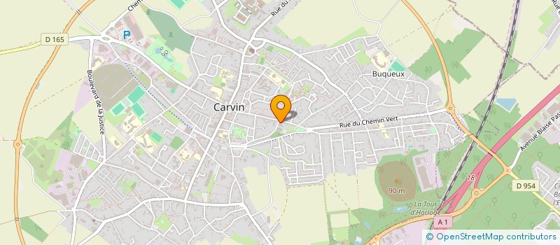 localisation de l'entreprise CARVIN à CARVIN