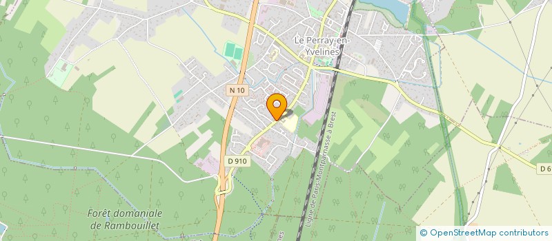 localisation de l'entreprise CARVIN  LE PERRAY-EN-YVELINES