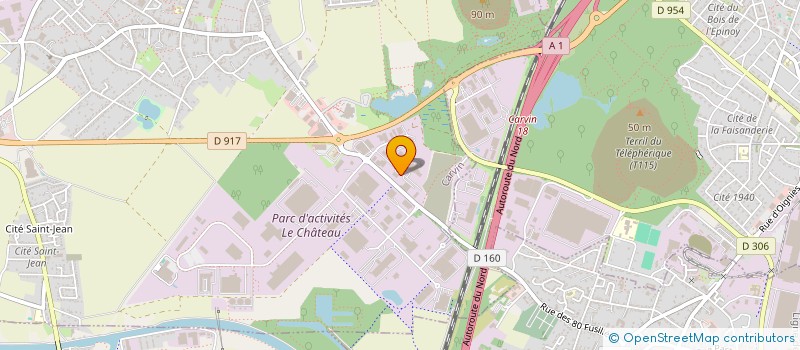 localisation de l'entreprise CARVIN POIDS LOURDS à CARVIN