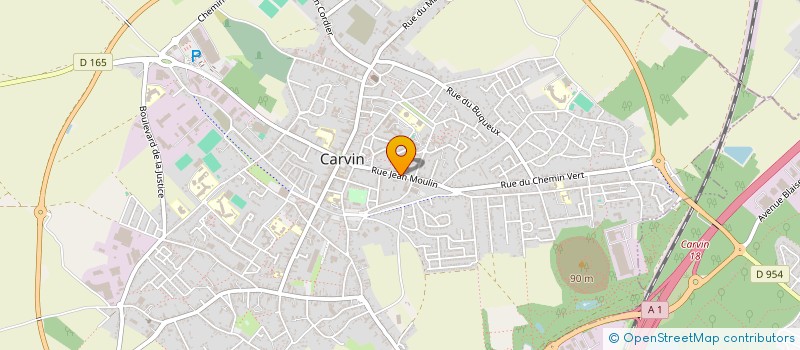 localisation de l'entreprise CARVIN VOYAGES à CARVIN