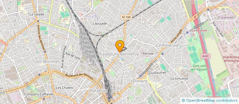 localisation de l'entreprise CARVINA PATRIMOINE  TOULOUSE