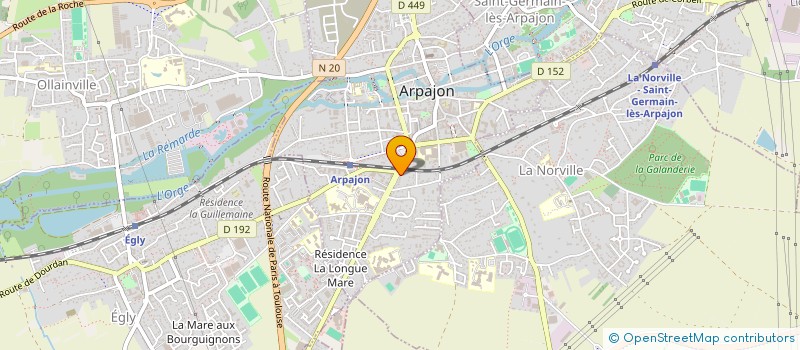 localisation de l'entreprise CARVOEIRO  BOISSY-SOUS-SAINT-YON