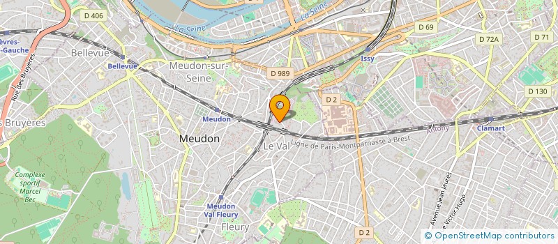 localisation de l'entreprise CARVY à BOULOGNE-BILLANCOURT