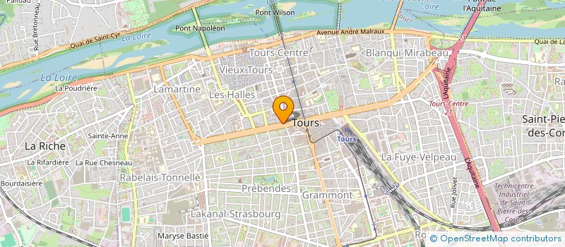 localisation de l'entreprise CARWAN  TOURS