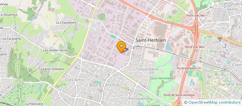 localisation de l'entreprise CARWELL  SAINT-HERBLAIN