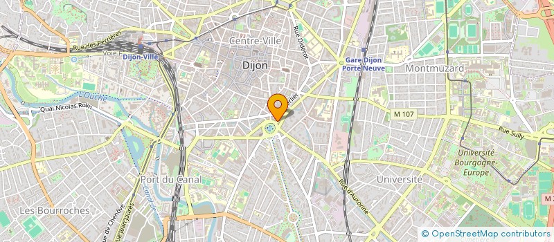 localisation de l'entreprise CARWIL à DIJON