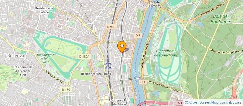 localisation de l'entreprise CARWIN 55 à SAINT-CLOUD