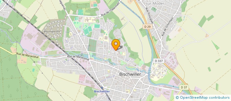 localisation de l'entreprise CARXPERT  BISCHWILLER