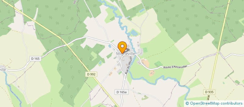 localisation de l'entreprise CARYAN IMMO  MIGNEVILLE