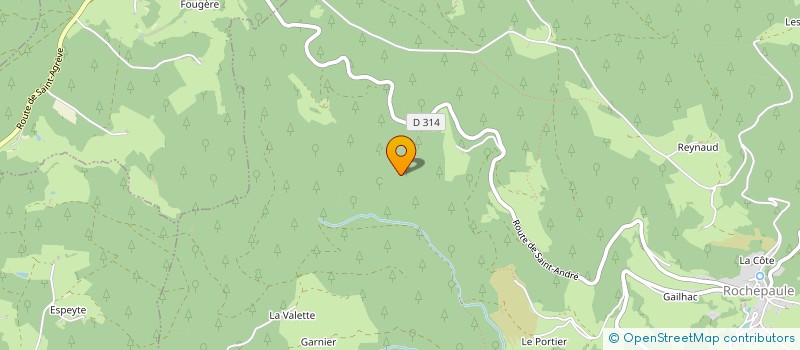 localisation de l'entreprise CARYOPSE  CASTELNAU-MONTRATIER