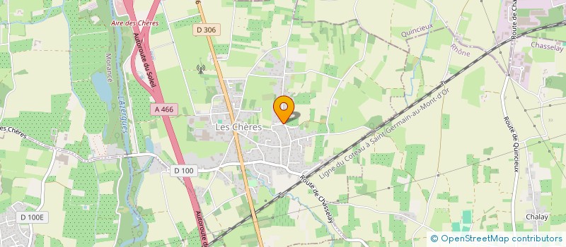 localisation de l'entreprise CARYOTA  LES CHERES