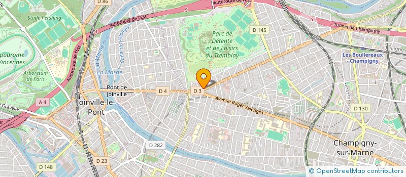 localisation de l'entreprise CARZFLEET IDF  CHAMPIGNY-SUR-MARNE