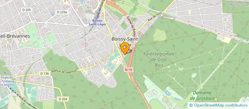 localisation de l'entreprise CAS à BOISSY-SAINT-LEGER