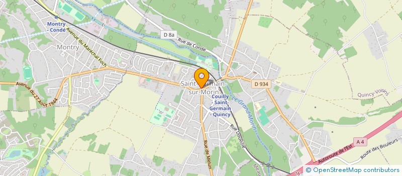 localisation de l'entreprise CAS A  SAINT-GERMAIN-SUR-MORIN