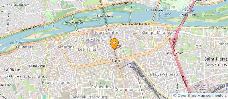 localisation de l'entreprise CAS GANA  TOURS