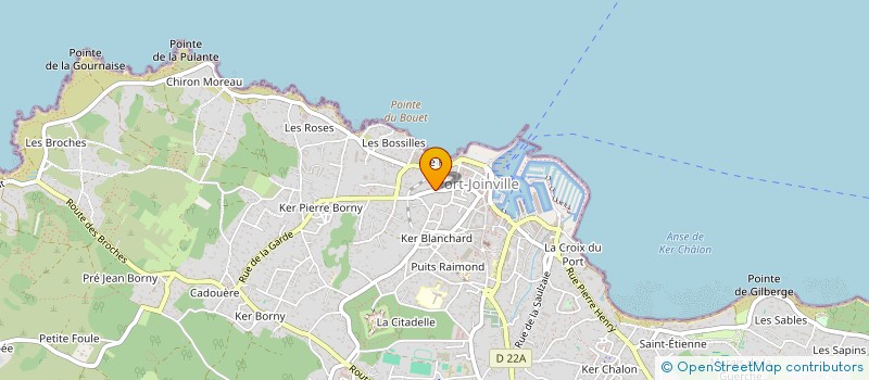 localisation de l'entreprise CAS&LI à L'ILE-D'YEU