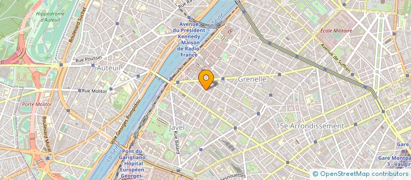 localisation de l'entreprise CAS PARIS OUEST 641 à PARIS